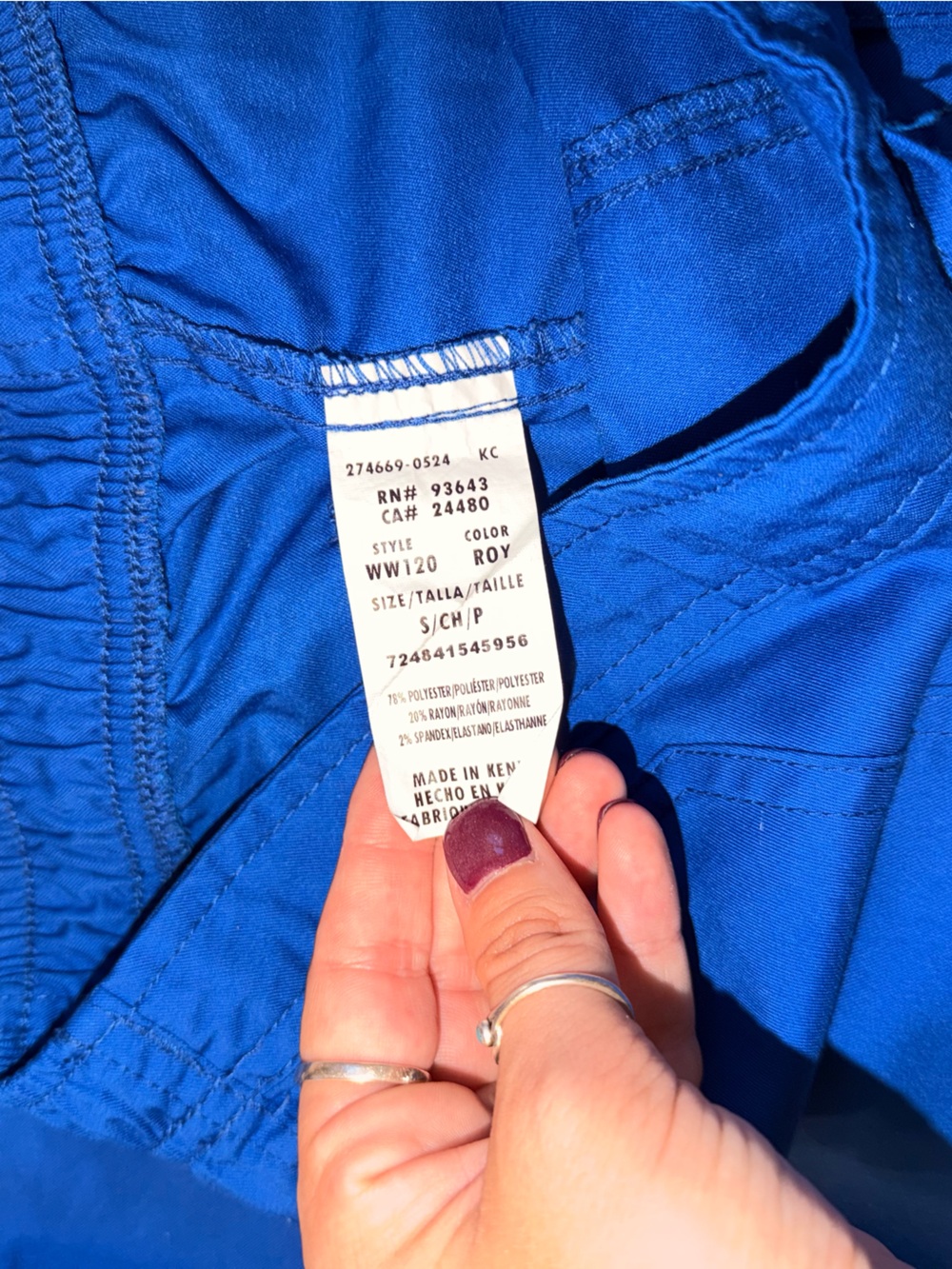 Cherokee Cargo Scrub Pants Women - Picture 2 of 4